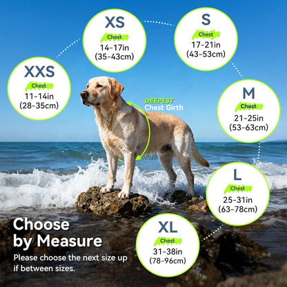 Dog Life Jacket with Removable Front Float, Life Vest with Reflective Trims & Extra Padding for Swimming & Boating, Bright Pink, S