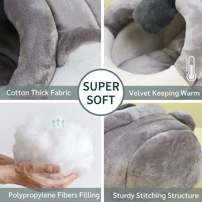 Warmer Hedgehog Supplies Toys House Cage Accessories Bed Sleeping Bag (L,Koala)