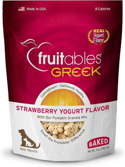 Greek Yogurt Dog Treats | Healthy Treats for Dogs | Baked Pumpkin Treats for Dogs | Free of Wheat, Corn and Soy