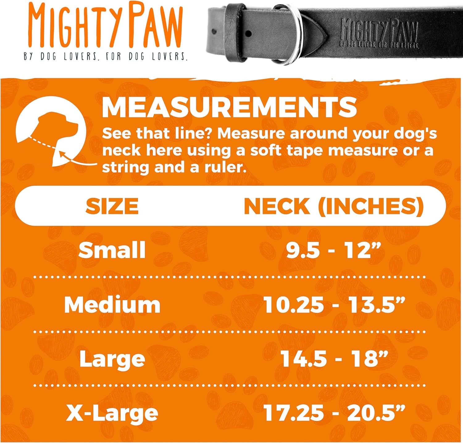 Leather Dog Collar - Genuine Distressed Leather - Strong Metal Buckle - Ultimate Comfort - Modern Style for All Dogs Breeds - Comfort Puppy Collar - (Medium - Black)