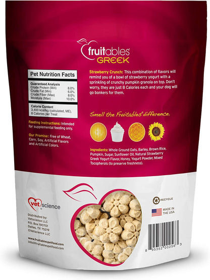 Greek Yogurt Dog Treats | Healthy Treats for Dogs | Baked Pumpkin Treats for Dogs | Free of Wheat, Corn and Soy